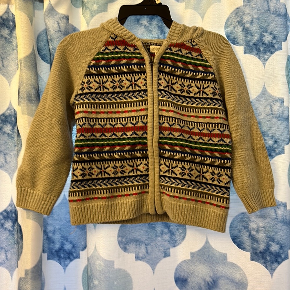 Unique Gymboree zip up sweater jacket